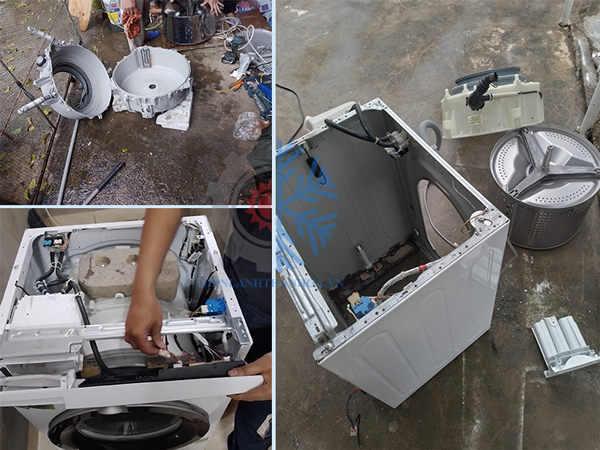 Dịch vụ vệ sinh máy giặt tại Thanh Hóa